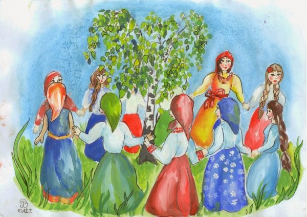 Троица Рублева прорись