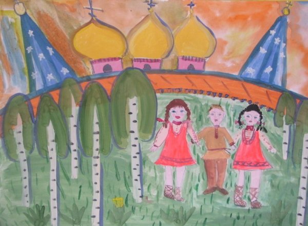 Рисунок Святой Троицы