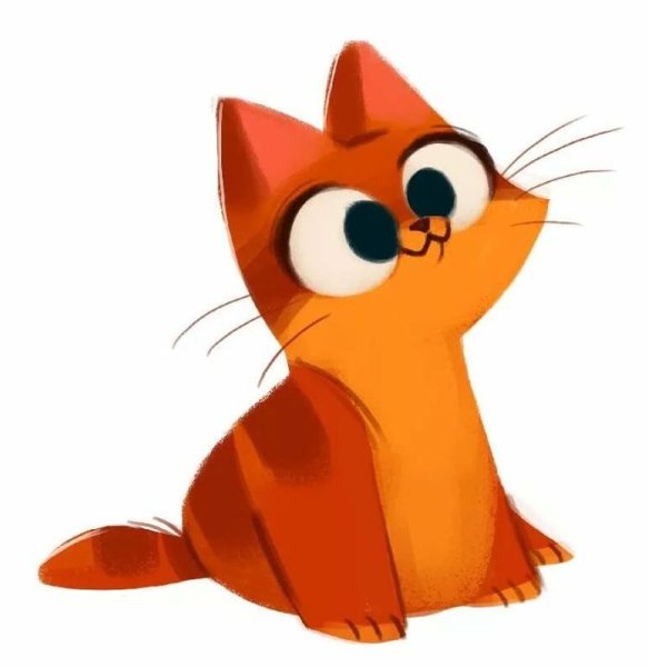 Котики мультяшные
