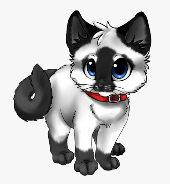 Котенок мультяшный