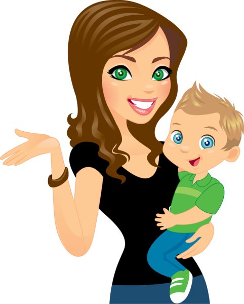 Женщина с ребенком