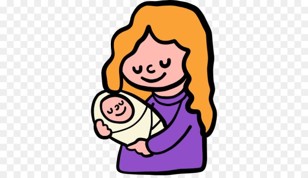 Няня на прозрачном фоне