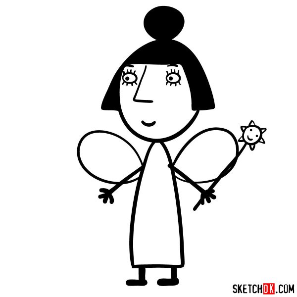 Нарисовать няню