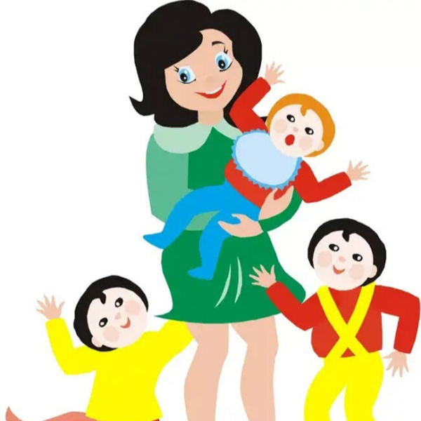 Воспитатель мультяшный