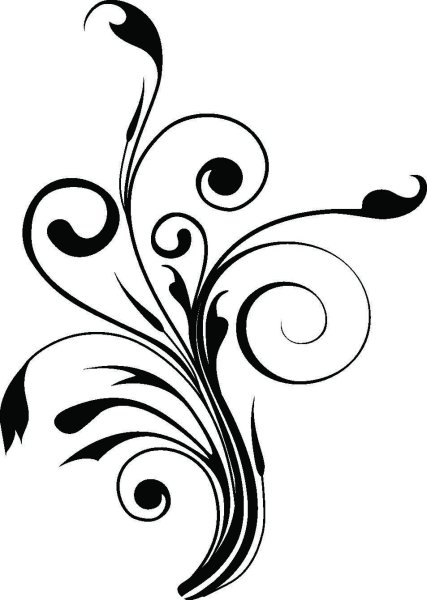 Узоры завитушки