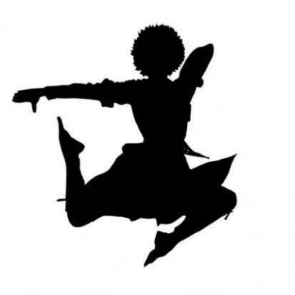 Кавказские танцы силуэт