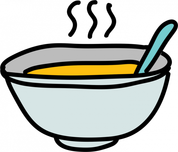 Нарисовать суп