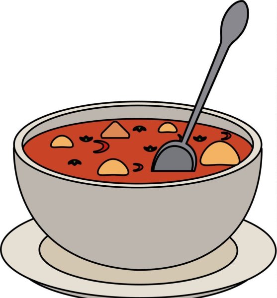 Суп иллюстрация