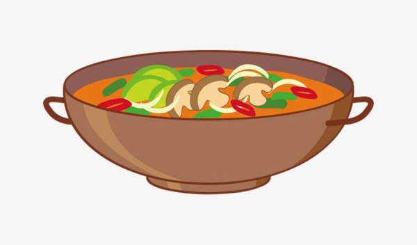 Суп мультяшный