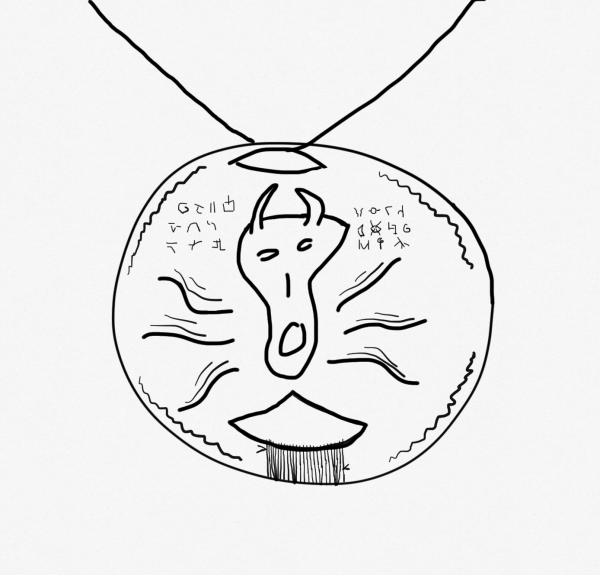 Талисман рисунок карандашом