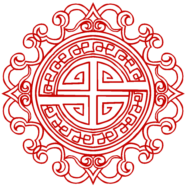 Шкатулка с талисманами узор