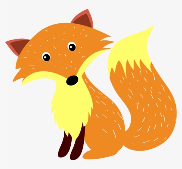 Лис мультяшный