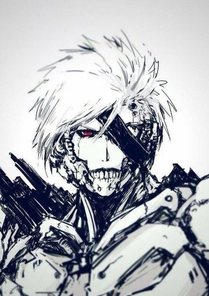 Джек Райден Metal Gear Art