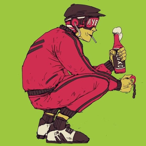 Нарисовать парня в адидасе