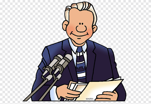 Мужчина мультяшный с портфелем