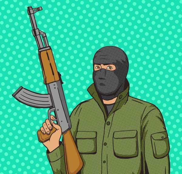 Нарисовать террориста