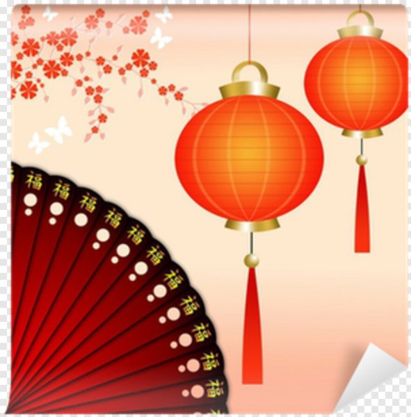 Китайские орнаменты на фонариках