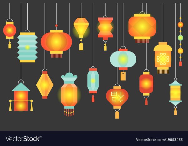 Китайский фонарик Минимализм