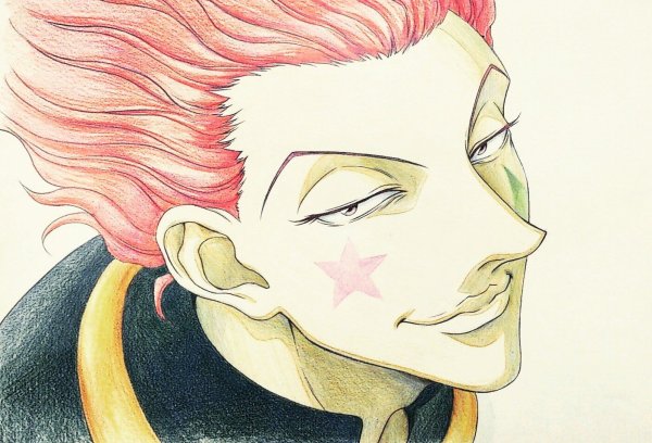 Хантер арт Хисока карандашом