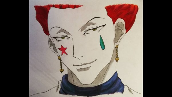 Хисока Хантер карандашом