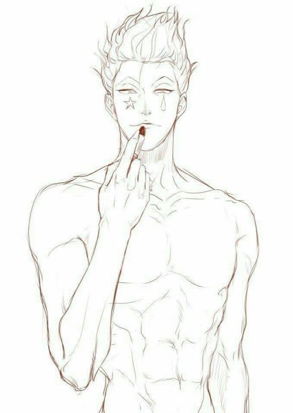 Хисока для срисовки