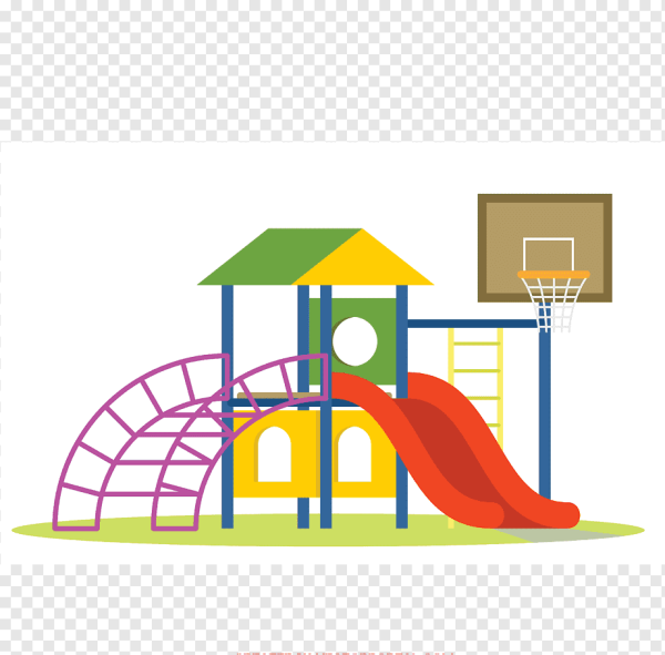 Детская площадка рисунок