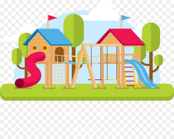 Детская площадка раскраска