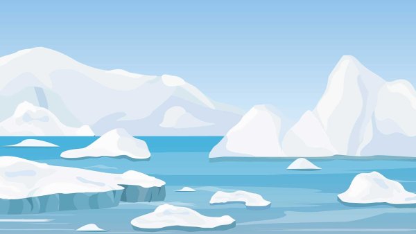 Льдина для фотошопа