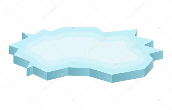 Льдина раскраска