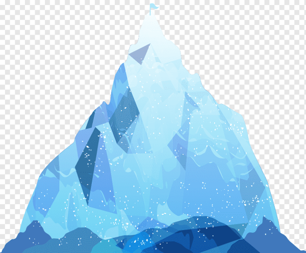 Лед вектор льдина