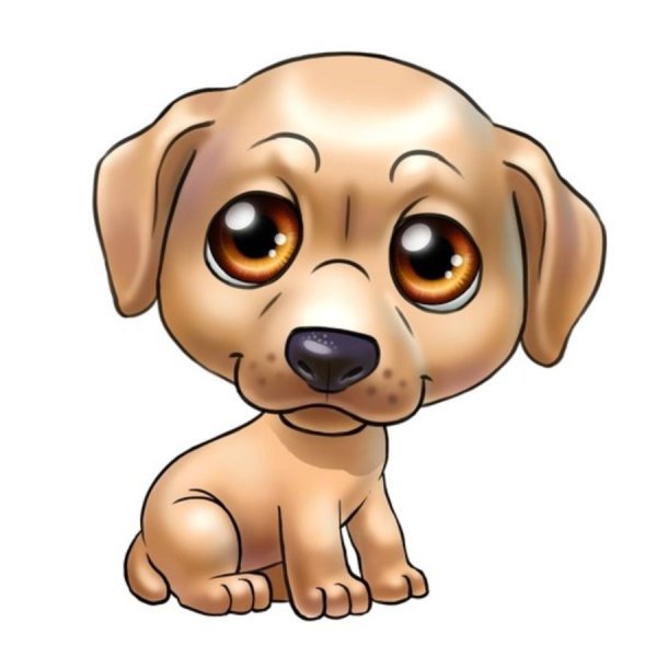 Щенок рисунок