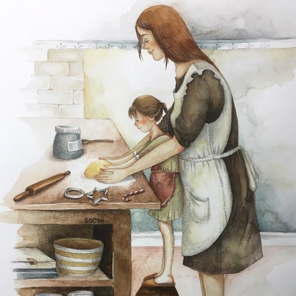 Забота иллюстрация