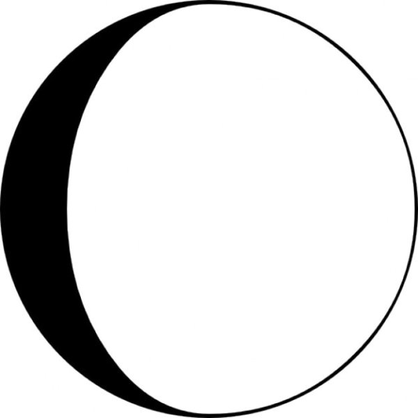 Новолуние значок