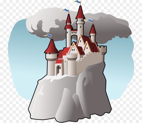 Замок мультяшный