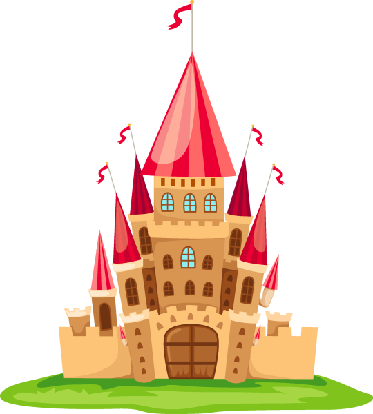 Замок мультяшный