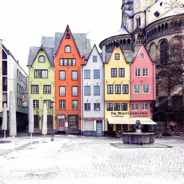 Зимняя Германия кёльн