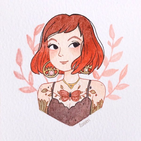 Рисунки itsvivieri девочки