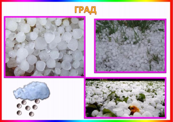 Осадки на прозрачном фоне