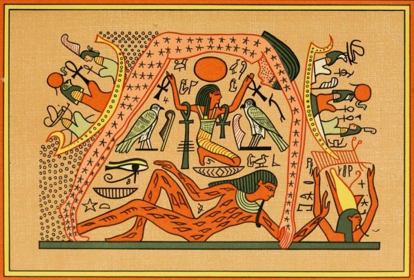 Бог Нехебкау в древнем Египте