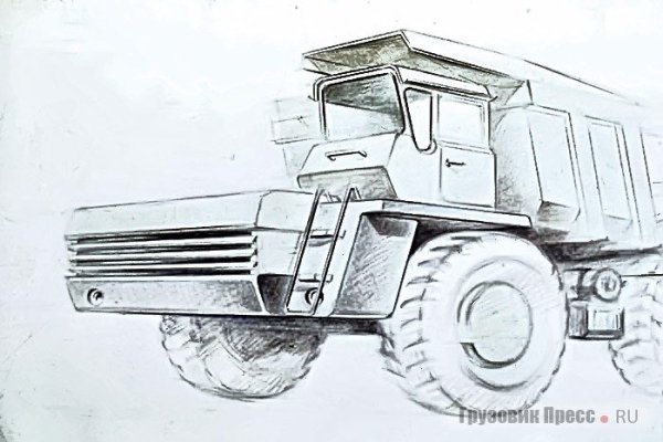 Самосвал из мультика