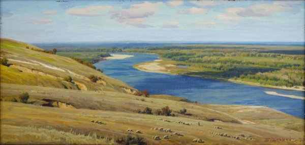 Донские пейзажи Бориса Щербакова