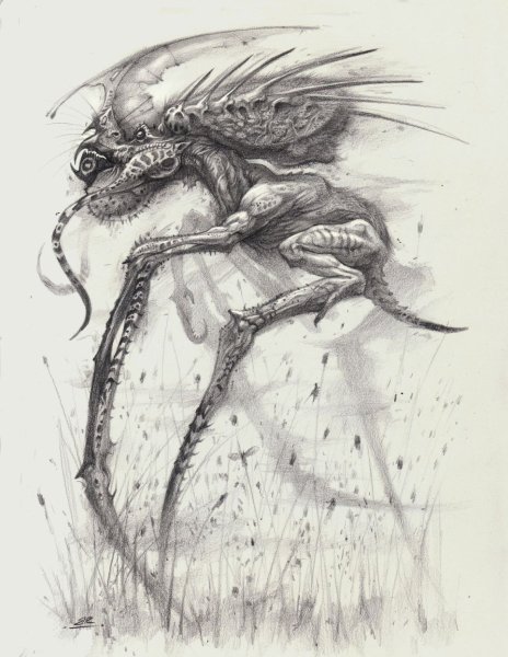 Мифические существа зарисовки