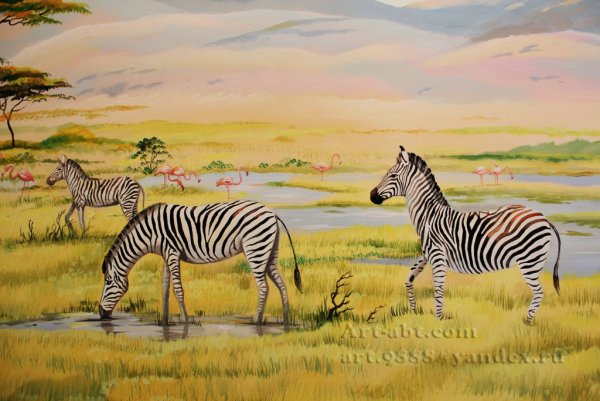 Животные саванны для детей