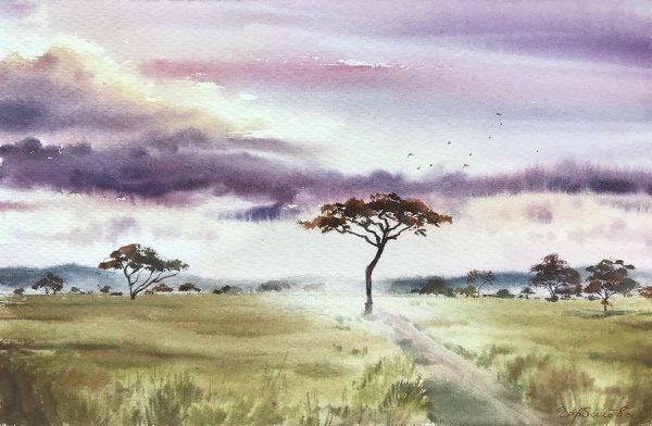 Пейзажи Колин Риченс Африка