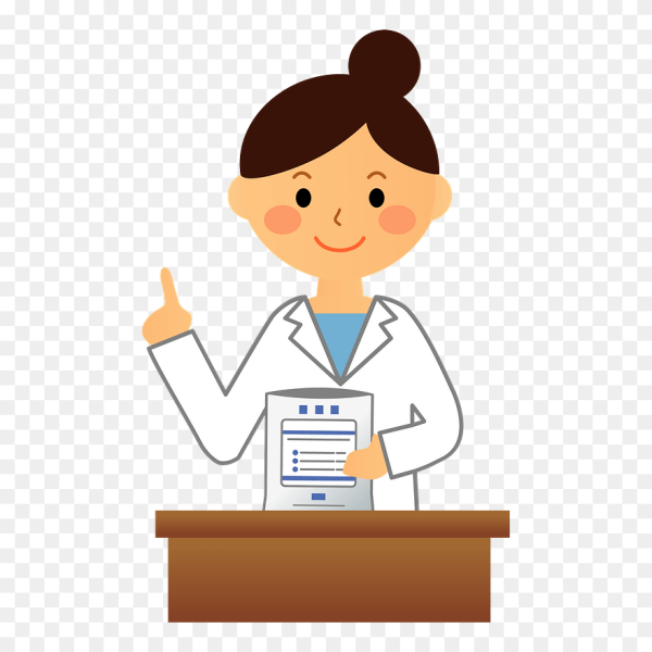 Фармацевт нарисованный