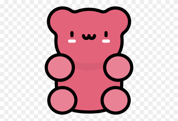 Желейные мишки рисунок