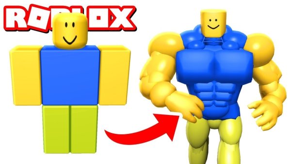 Roblox NOOB качок