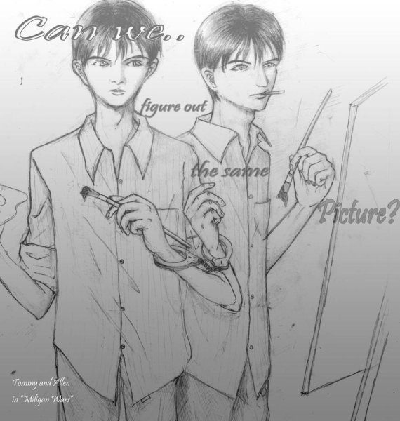 Билли миллиган рисунки