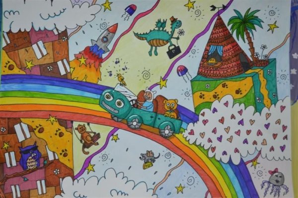 Рисование на воображение