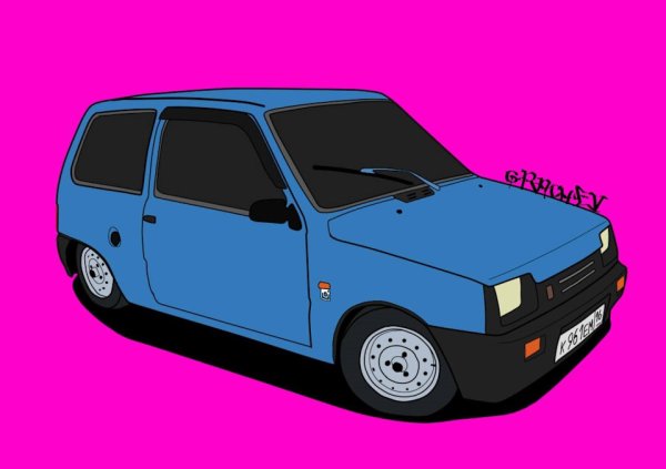 ВАЗ 1111 Ока рисунок